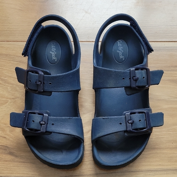 Cat & Jack Other - *3/$15* Kids Size 12 Navy Sandals Velcro Back